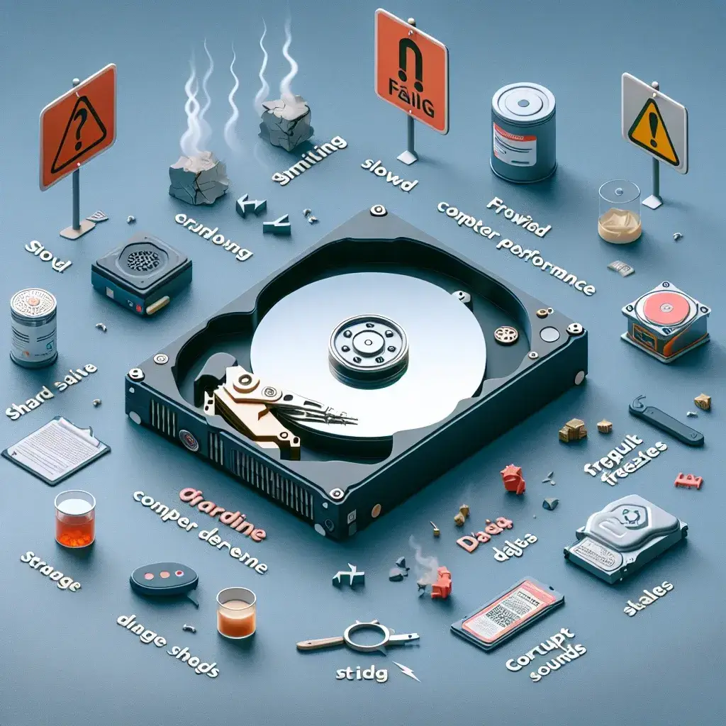 Identifying Common Signs of a Failing Hard Drive